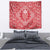 Red Paisley Tapestry Skull Gangster - Wonder Print Shop