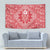 Red Paisley Tapestry Skull Gangster - Wonder Print Shop