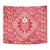 Red Paisley Tapestry Skull Gangster - Wonder Print Shop