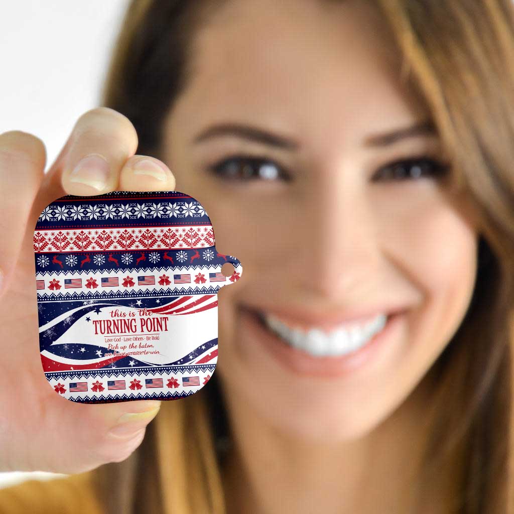 This is The Turning Point AirPods Case Patriotic American - Wonder Print Shop