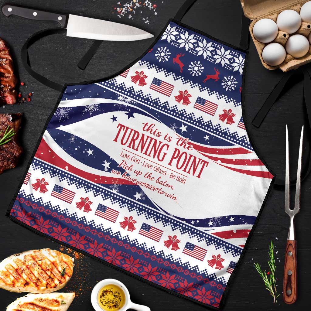 This is The Turning Point Apron Patriotic American - Wonder Print Shop