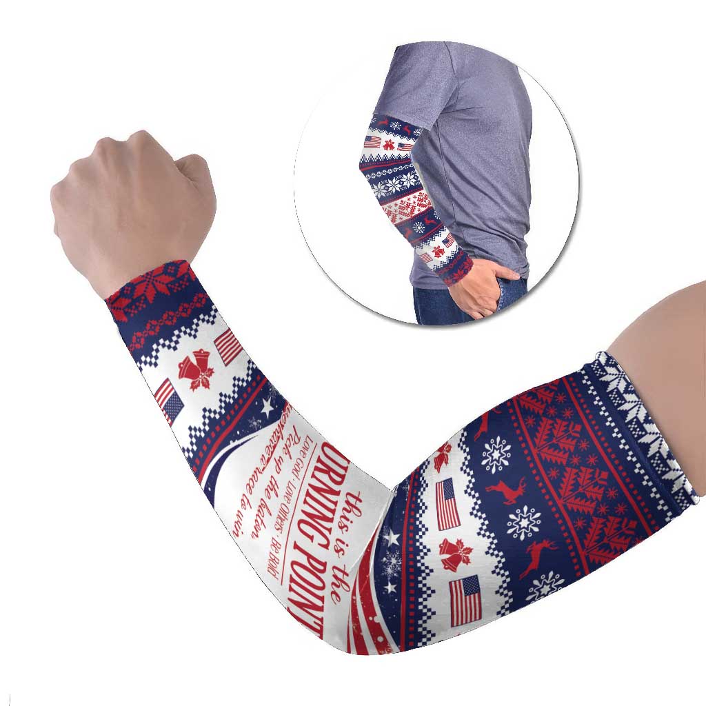 This is The Turning Point Arm Sleeves Patriotic American - Wonder Print Shop