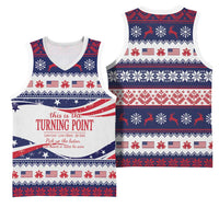 This is The Turning Point Basketball Jersey Patriotic American - Wonder Print Shop