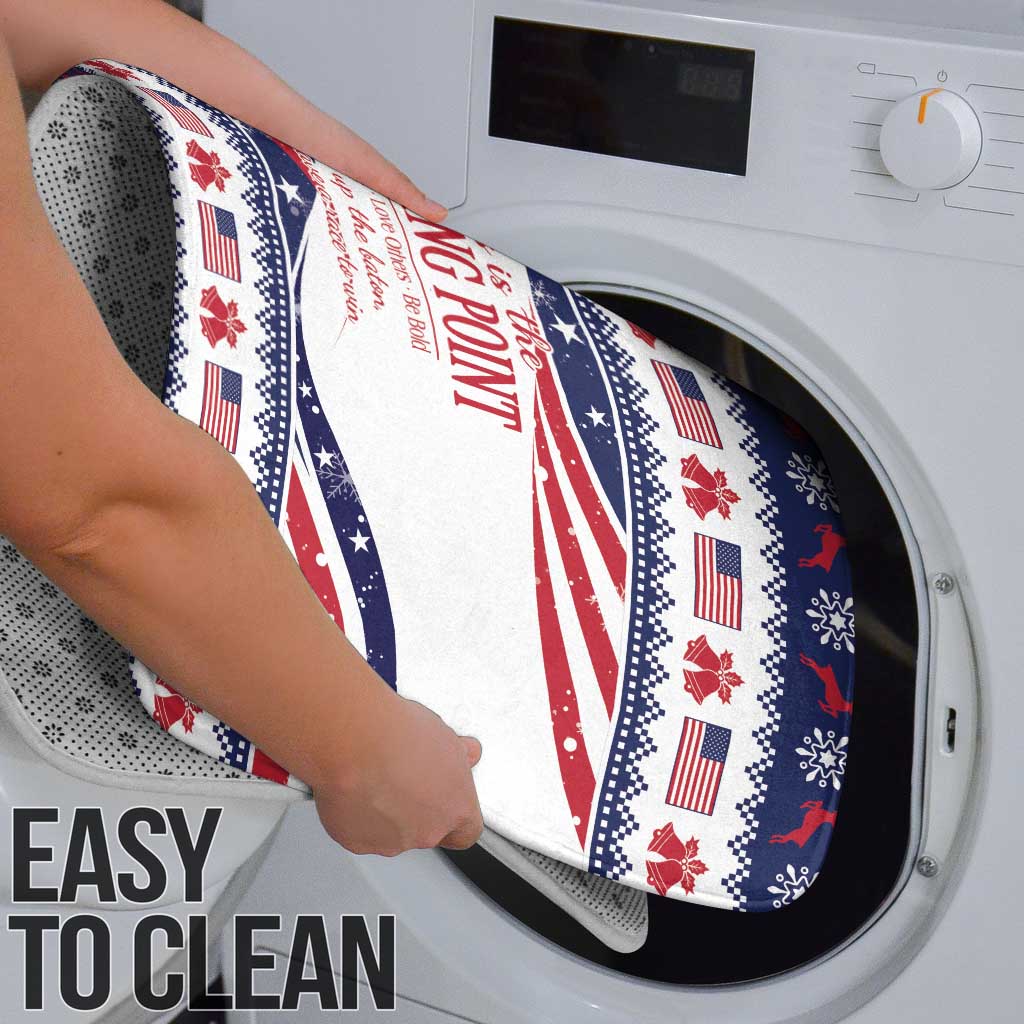 This is The Turning Point Bathroom Set Patriotic American - Wonder Print Shop