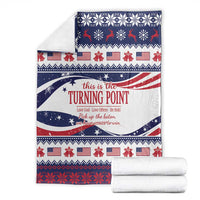 This is The Turning Point Blanket Patriotic American - Wonder Print Shop