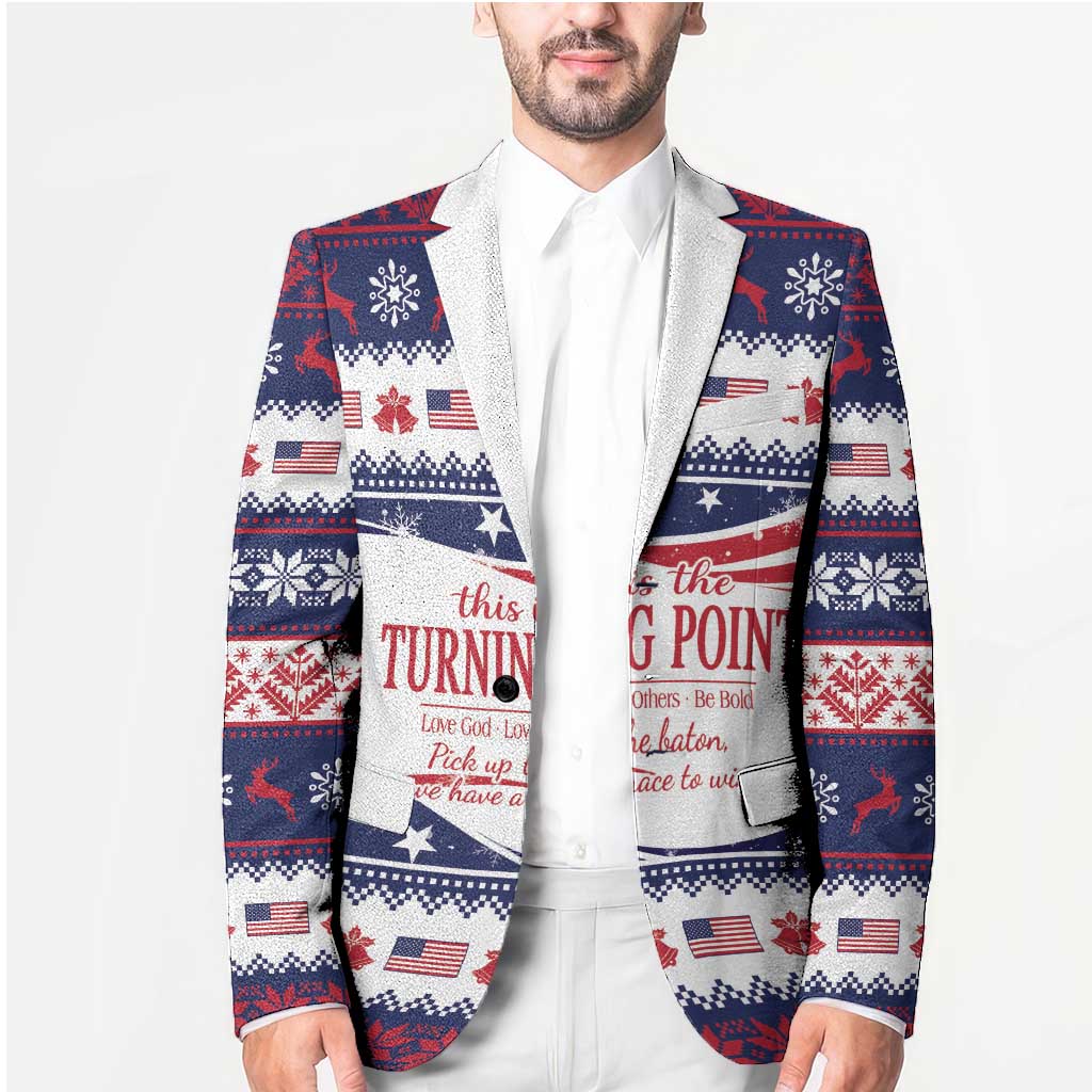 This is The Turning Point Blazer Patriotic American - Wonder Print Shop
