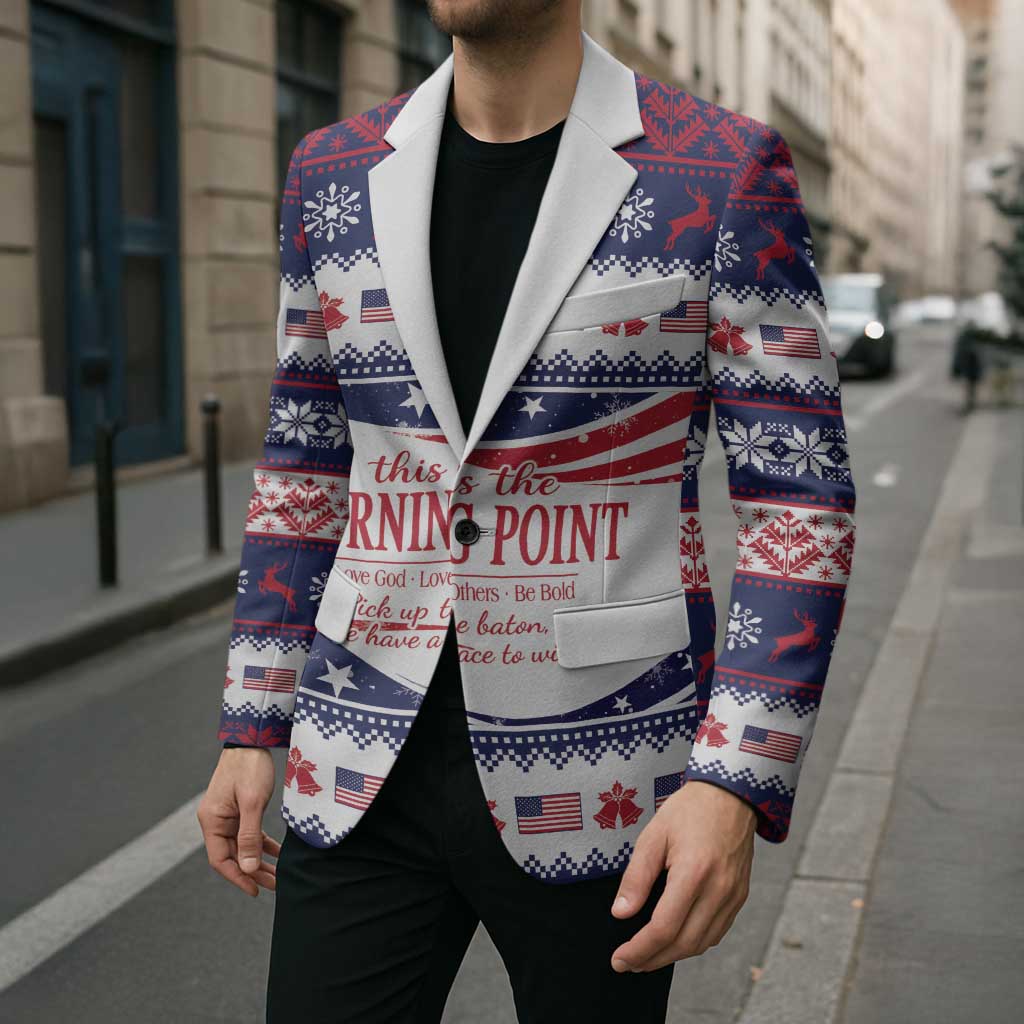 This is The Turning Point Blazer Patriotic American - Wonder Print Shop