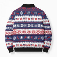 This is The Turning Point Bomber Puffer Jacket Patriotic American - Wonder Print Shop