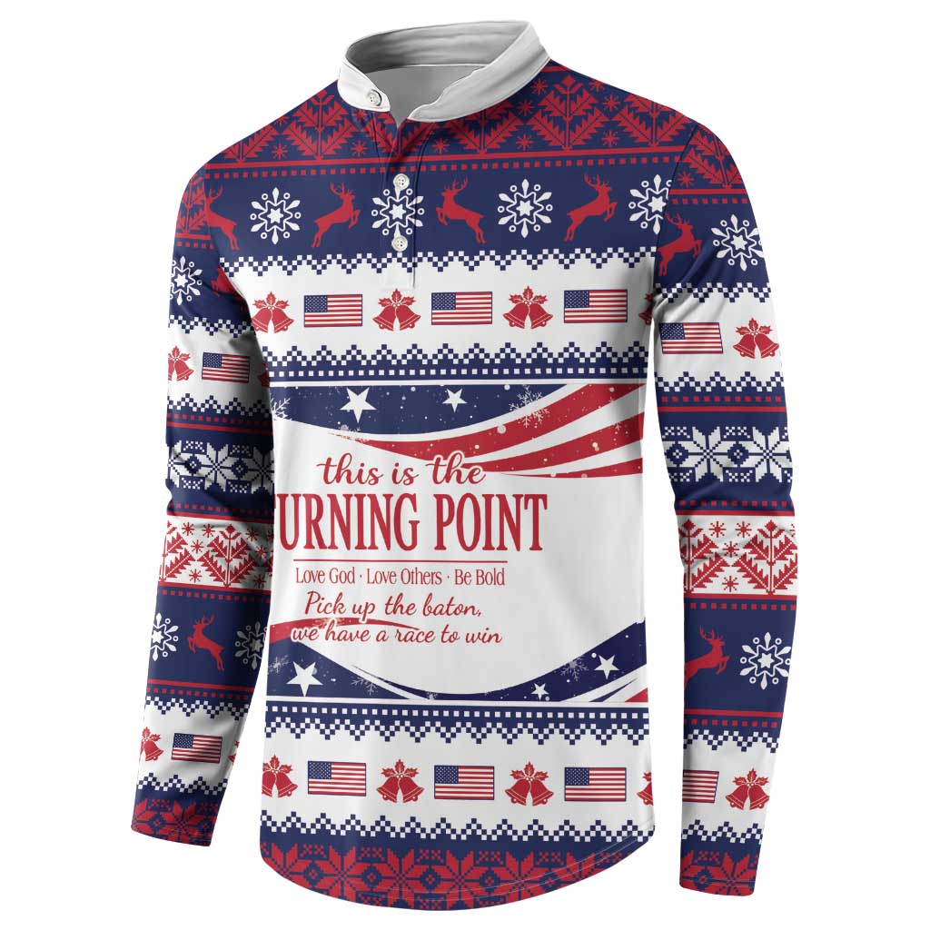 This is The Turning Point Button Sweatshirt Patriotic American - Wonder Print Shop