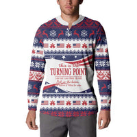 This is The Turning Point Button Sweatshirt Patriotic American - Wonder Print Shop