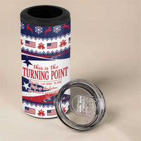This is The Turning Point 4 in 1 Can Cooler Tumbler Patriotic American - Wonder Print Shop