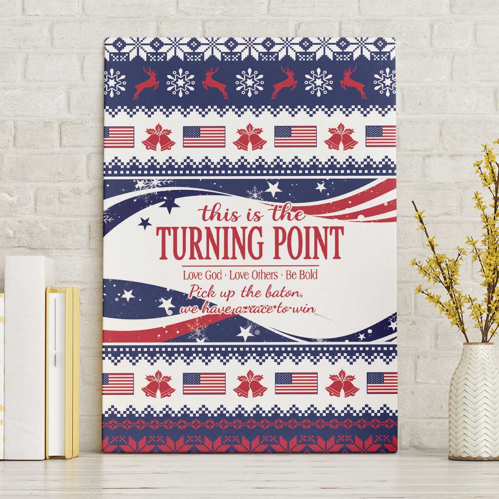 This is The Turning Point Canvas Wall Art Patriotic American - Wonder Print Shop