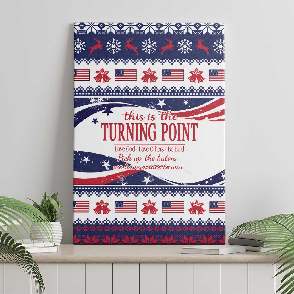 This is The Turning Point Canvas Wall Art Patriotic American - Wonder Print Shop