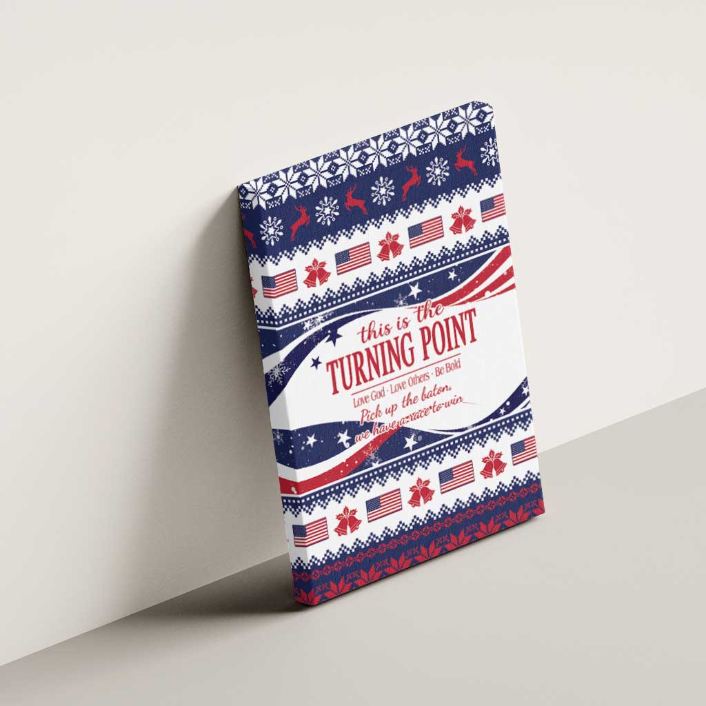 This is The Turning Point Canvas Wall Art Patriotic American - Wonder Print Shop