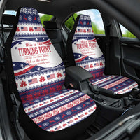 This is The Turning Point Car Seat Cover Patriotic American - Wonder Print Shop