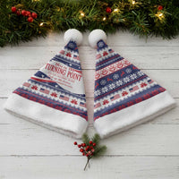 This is The Turning Point Christmas Santa Hat Patriotic American - Wonder Print Shop