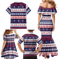 This is The Turning Point Family Matching Mermaid Dress and Hawaiian Shirt Patriotic American - Wonder Print Shop
