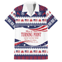 This is The Turning Point Family Matching Off Shoulder Maxi Dress and Hawaiian Shirt Patriotic American - Wonder Print Shop