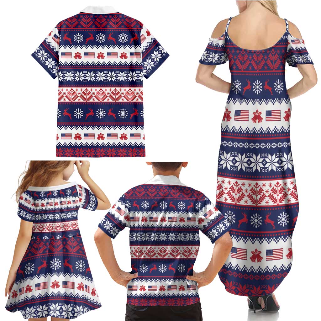 This is The Turning Point Family Matching Summer Maxi Dress and Hawaiian Shirt Patriotic American - Wonder Print Shop