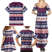 This is The Turning Point Family Matching Summer Maxi Dress and Hawaiian Shirt Patriotic American - Wonder Print Shop