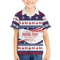 This is The Turning Point Family Matching Summer Maxi Dress and Hawaiian Shirt Patriotic American - Wonder Print Shop