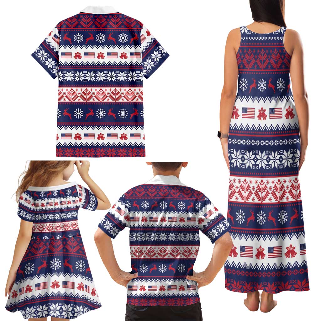 This is The Turning Point Family Matching Tank Maxi Dress and Hawaiian Shirt Patriotic American - Wonder Print Shop