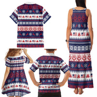 This is The Turning Point Family Matching Tank Maxi Dress and Hawaiian Shirt Patriotic American - Wonder Print Shop