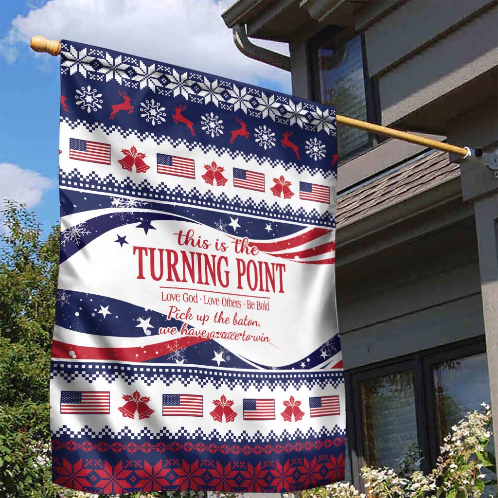 This is The Turning Point Garden Flag Patriotic American - Wonder Print Shop