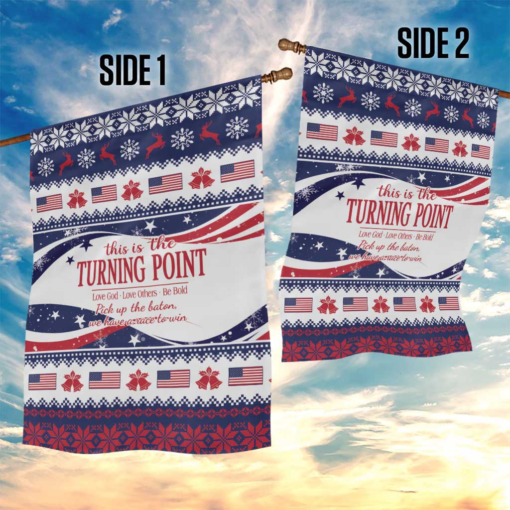 This is The Turning Point Garden Flag Patriotic American - Wonder Print Shop