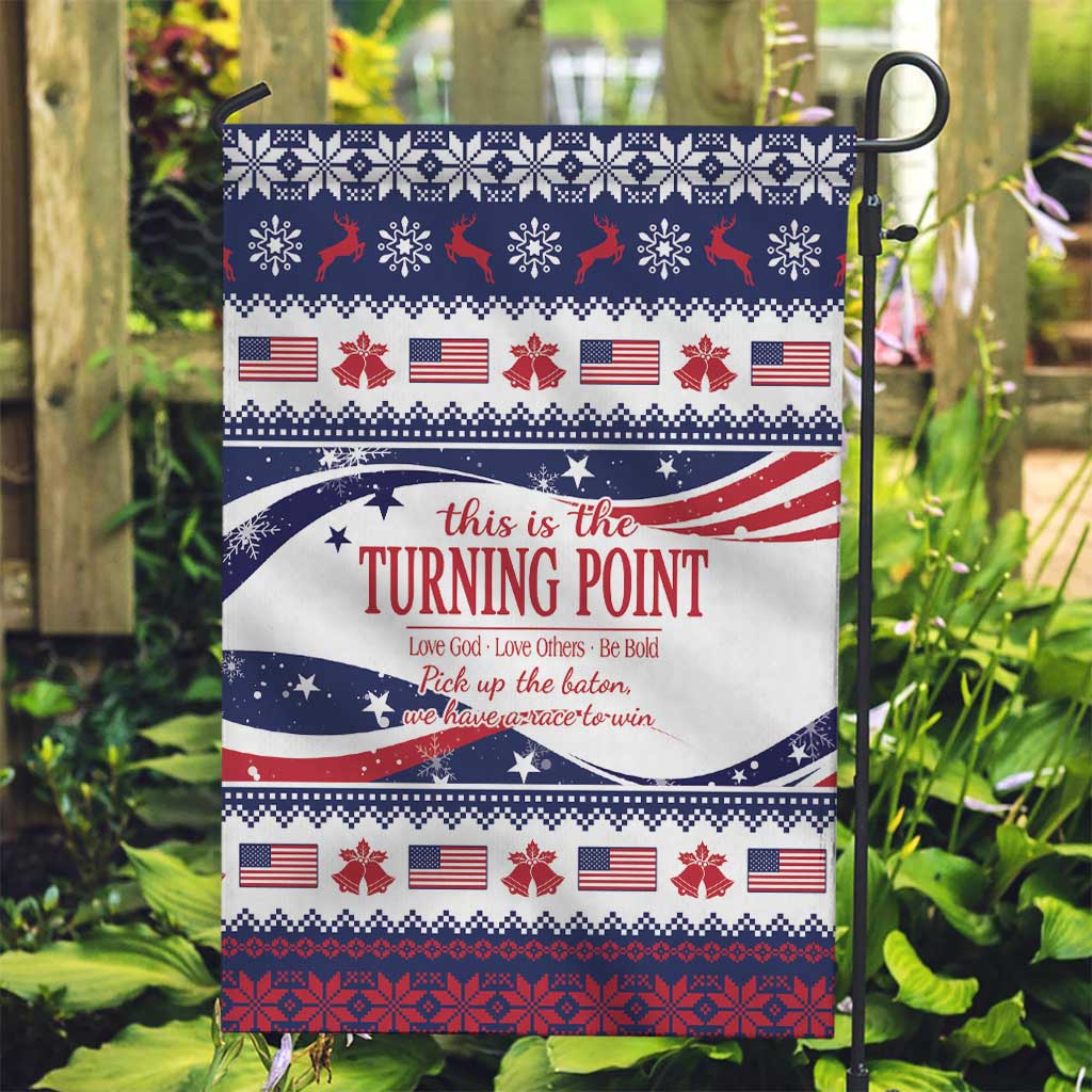This is The Turning Point Garden Flag Patriotic American - Wonder Print Shop