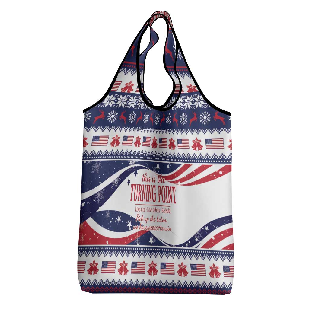 This is The Turning Point Grocery Bag Patriotic American - Wonder Print Shop