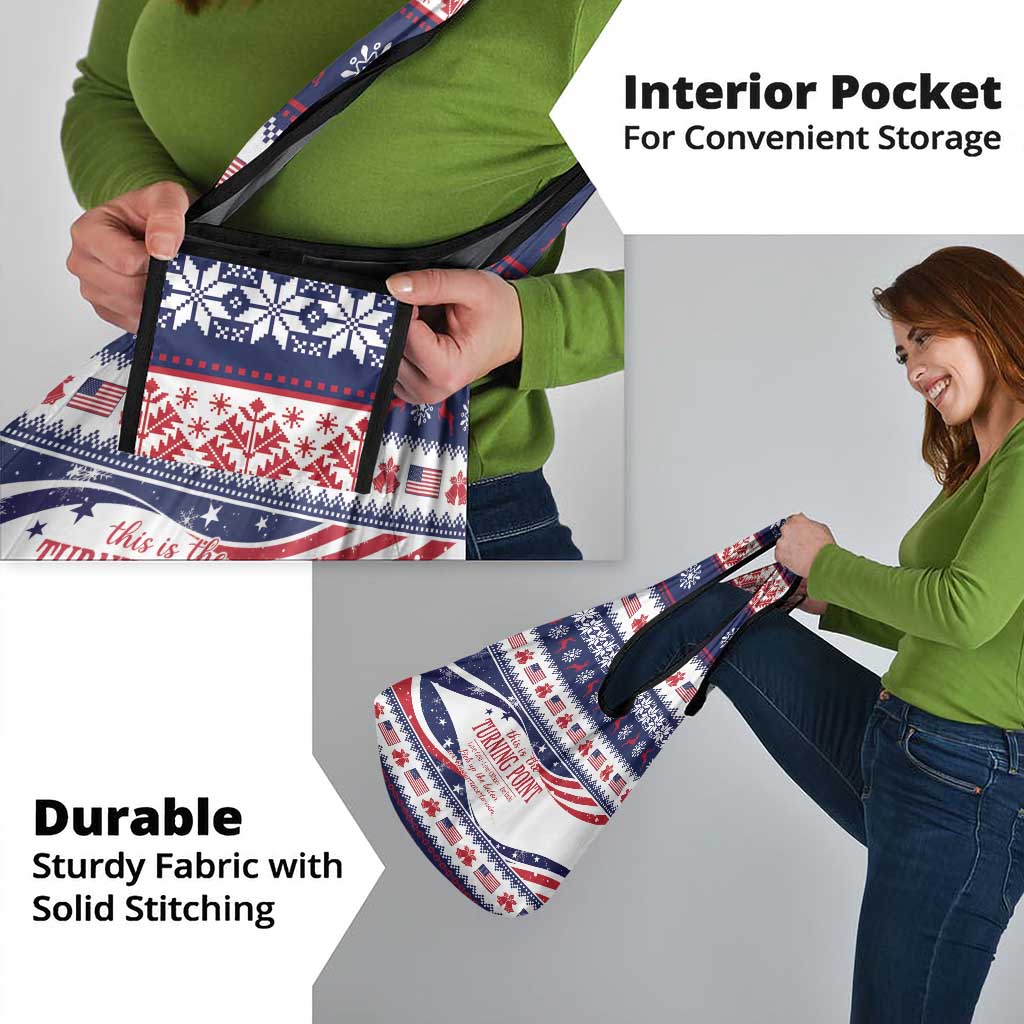 This is The Turning Point Grocery Bag Patriotic American - Wonder Print Shop