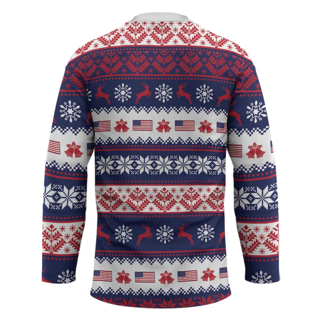 This is The Turning Point Hockey Jersey Patriotic American - Wonder Print Shop