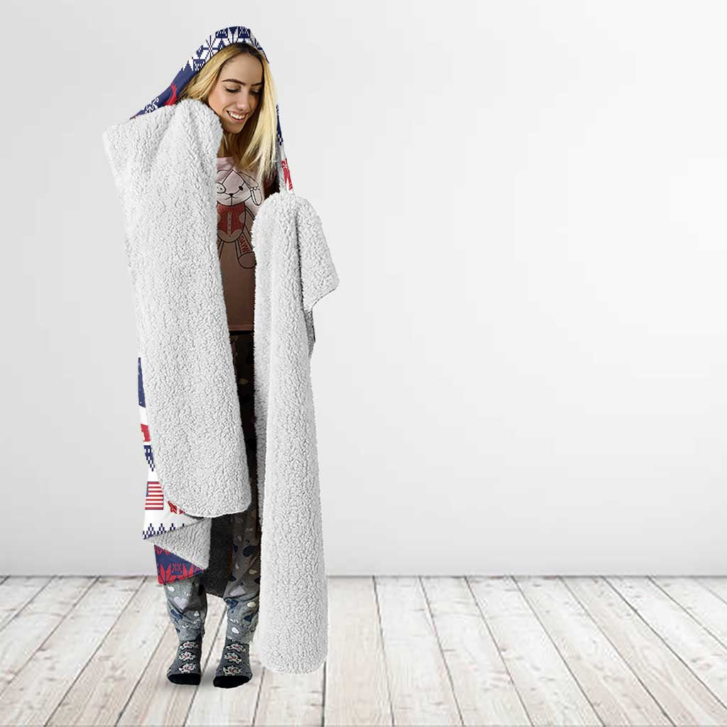 This is The Turning Point Hooded Blanket Patriotic American - Wonder Print Shop