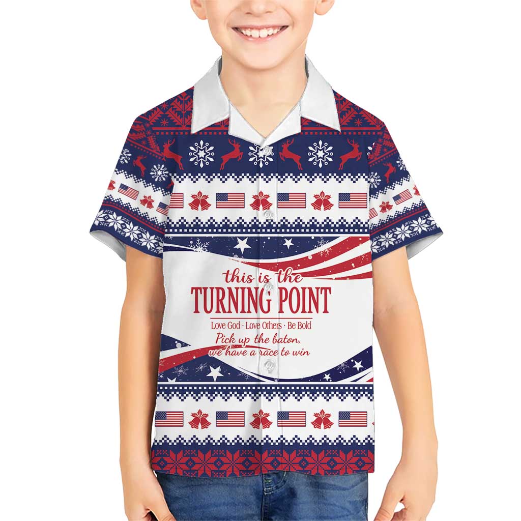 This is The Turning Point Kid Hawaiian Shirt Patriotic American - Wonder Print Shop