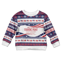 This is The Turning Point Kid Ugly Christmas Sweater Patriotic American - Wonder Print Shop