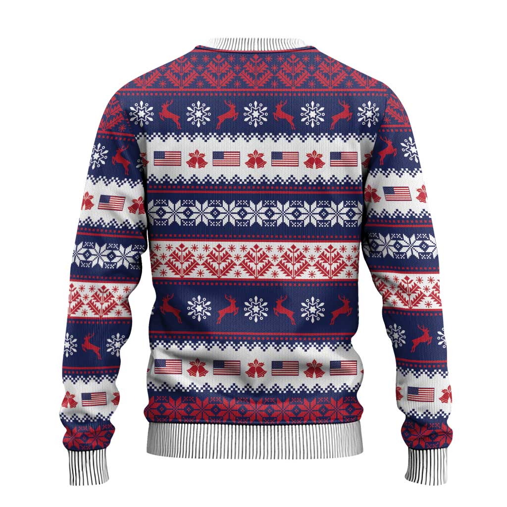 This is The Turning Point Ugly Christmas Sweater Patriotic American - Wonder Print Shop
