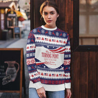 This is The Turning Point Ugly Christmas Sweater Patriotic American - Wonder Print Shop