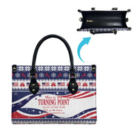This is The Turning Point Leather Bag Patriotic American - Wonder Print Shop