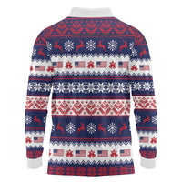 This is The Turning Point Long Sleeve Polo Shirt Patriotic American - Wonder Print Shop