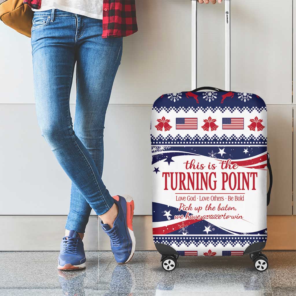 This is The Turning Point Luggage Cover Patriotic American - Wonder Print Shop