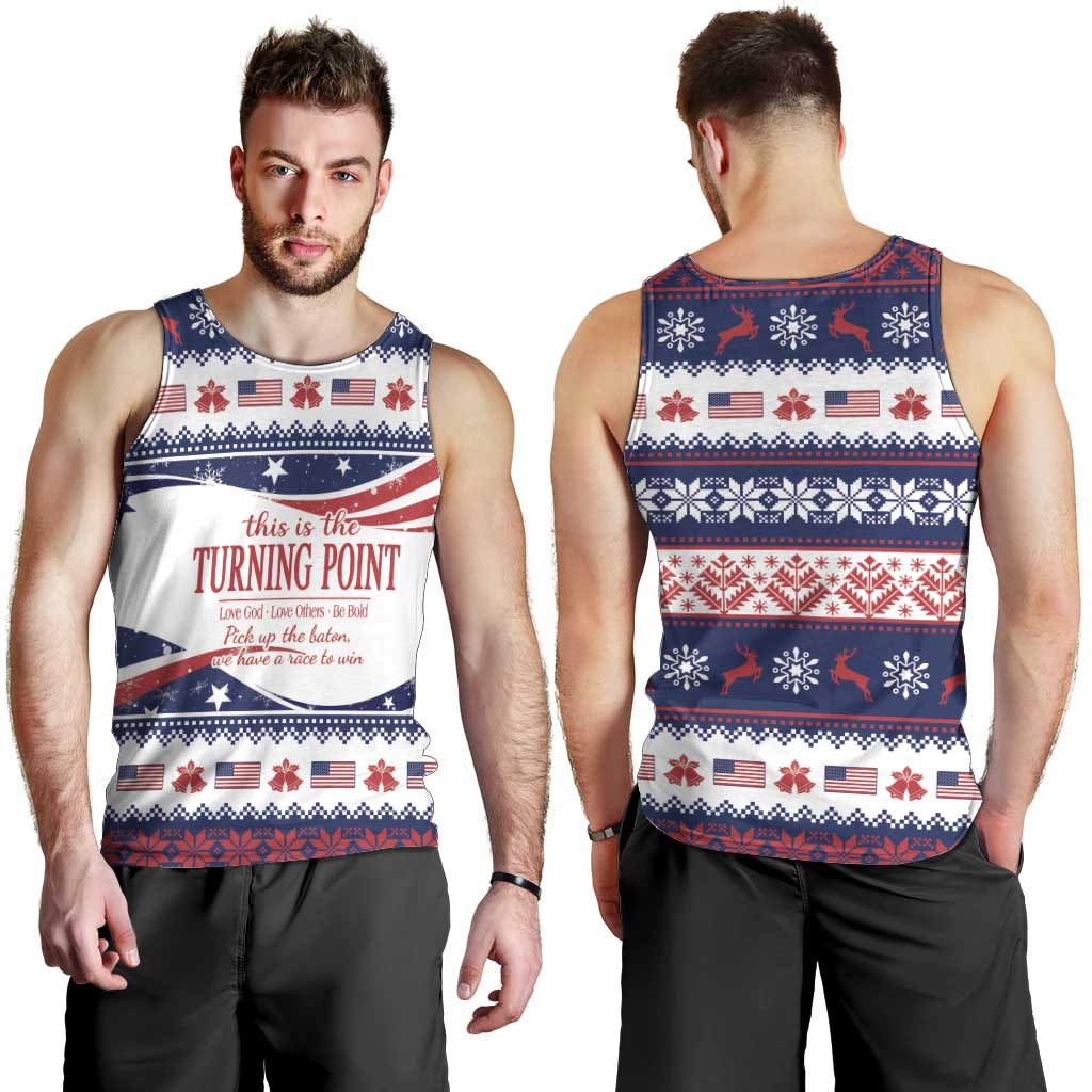 This is The Turning Point Men Tank Top Patriotic American - Wonder Print Shop