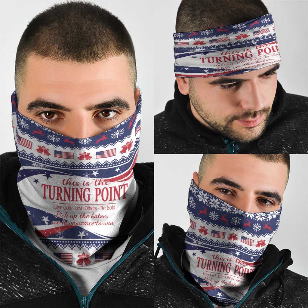 This is The Turning Point Neck Gaiter Patriotic American - Wonder Print Shop