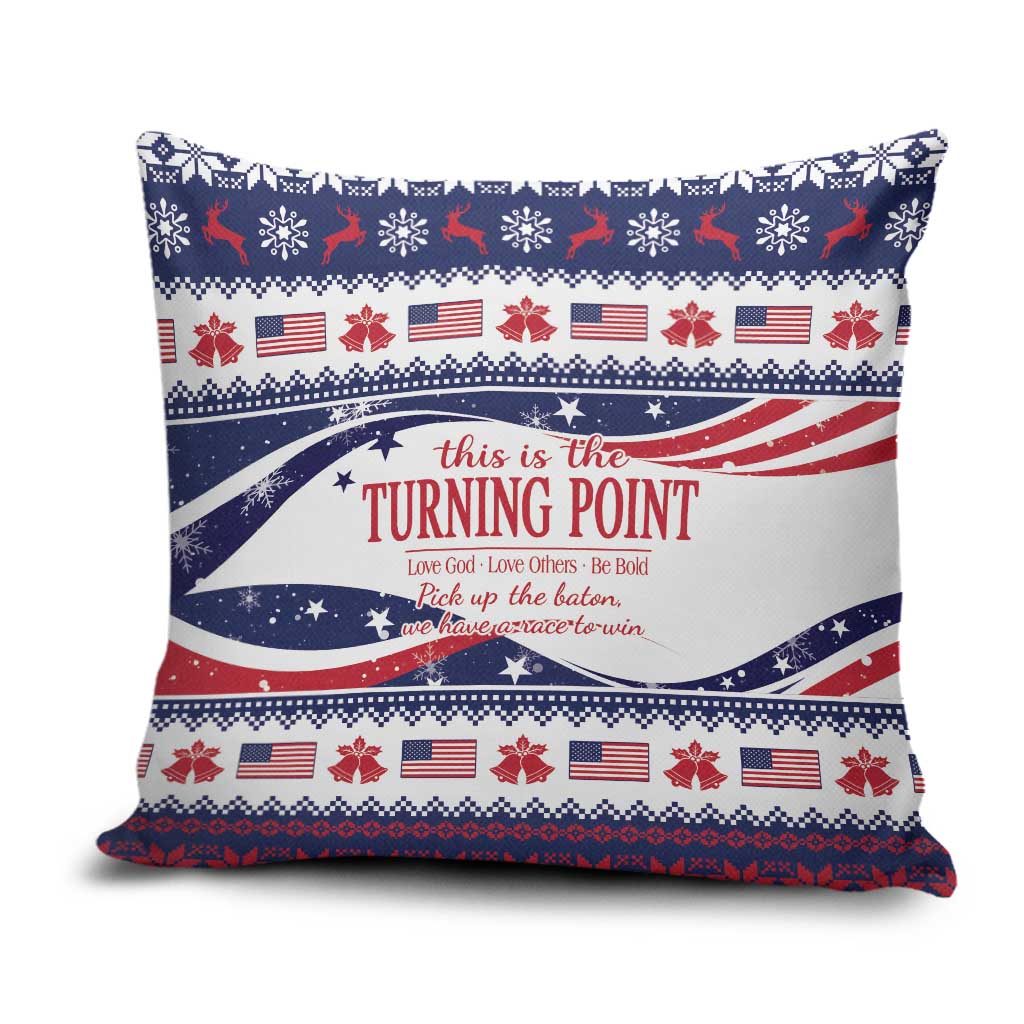 This is The Turning Point Pillow Cover Patriotic American - Wonder Print Shop