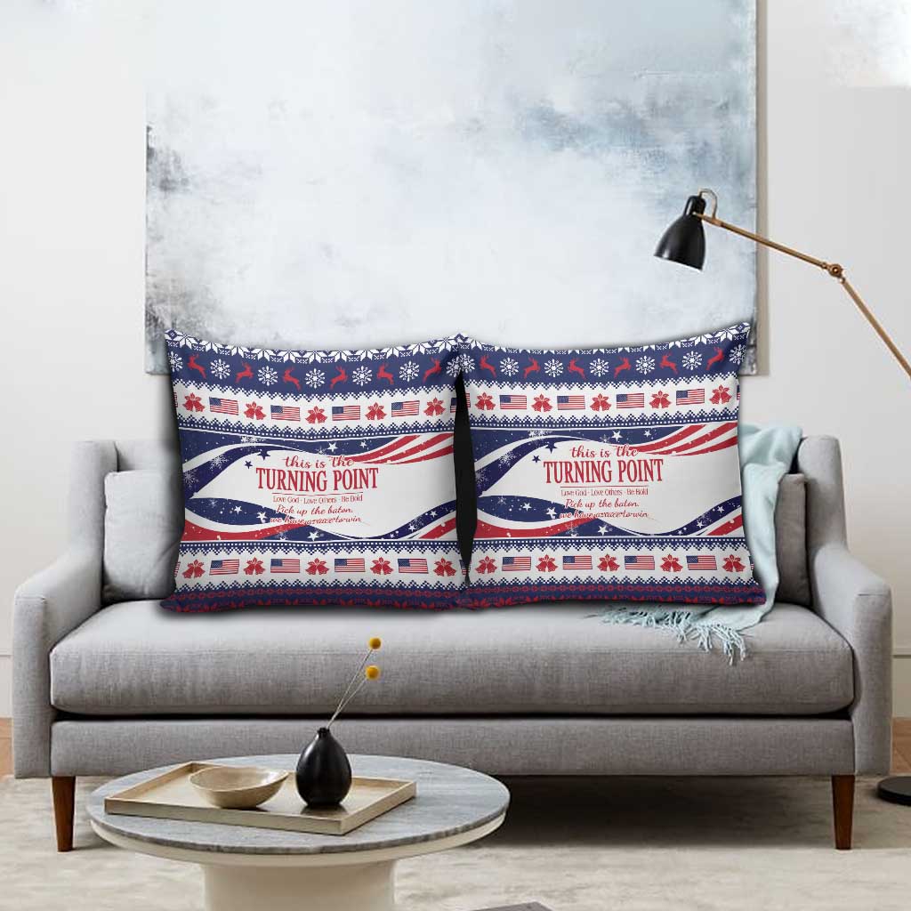 This is The Turning Point Pillow Cover Patriotic American - Wonder Print Shop