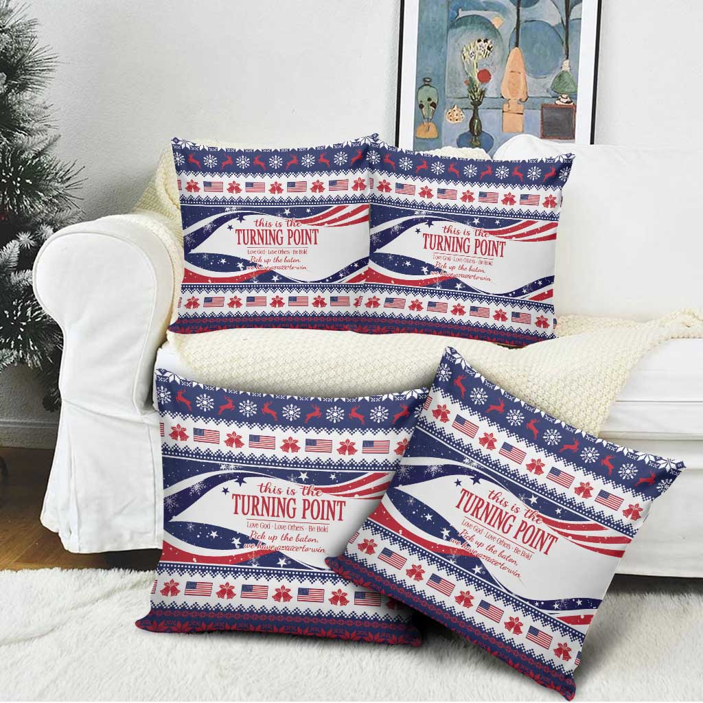 This is The Turning Point Pillow Cover Patriotic American - Wonder Print Shop