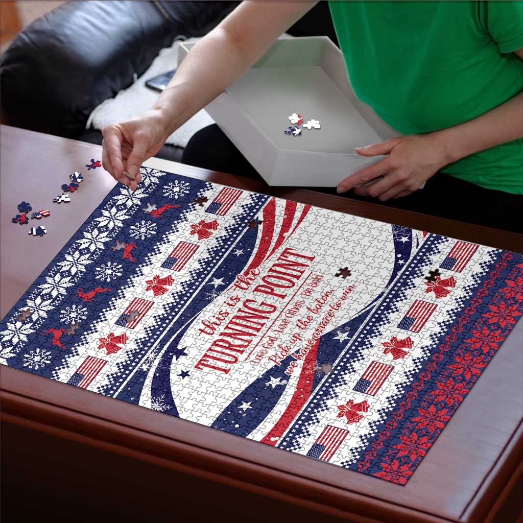 This is The Turning Point Puzzle Patriotic American - Wonder Print Shop