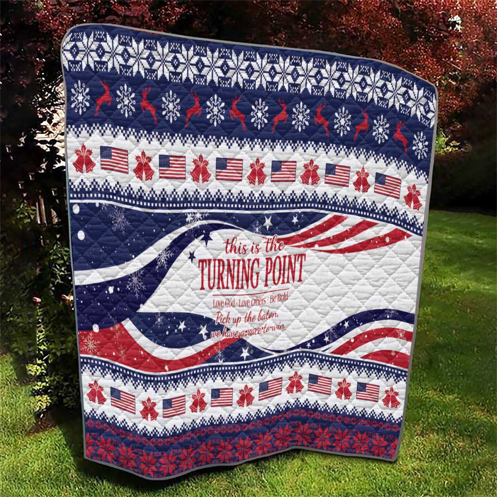 This is The Turning Point Quilt Patriotic American - Wonder Print Shop