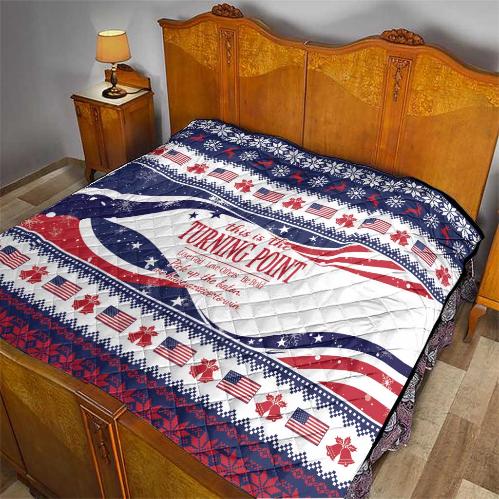 This is The Turning Point Quilt Patriotic American - Wonder Print Shop