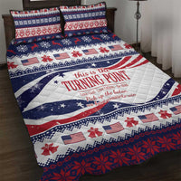 This is The Turning Point Quilt Bed Set Patriotic American - Wonder Print Shop